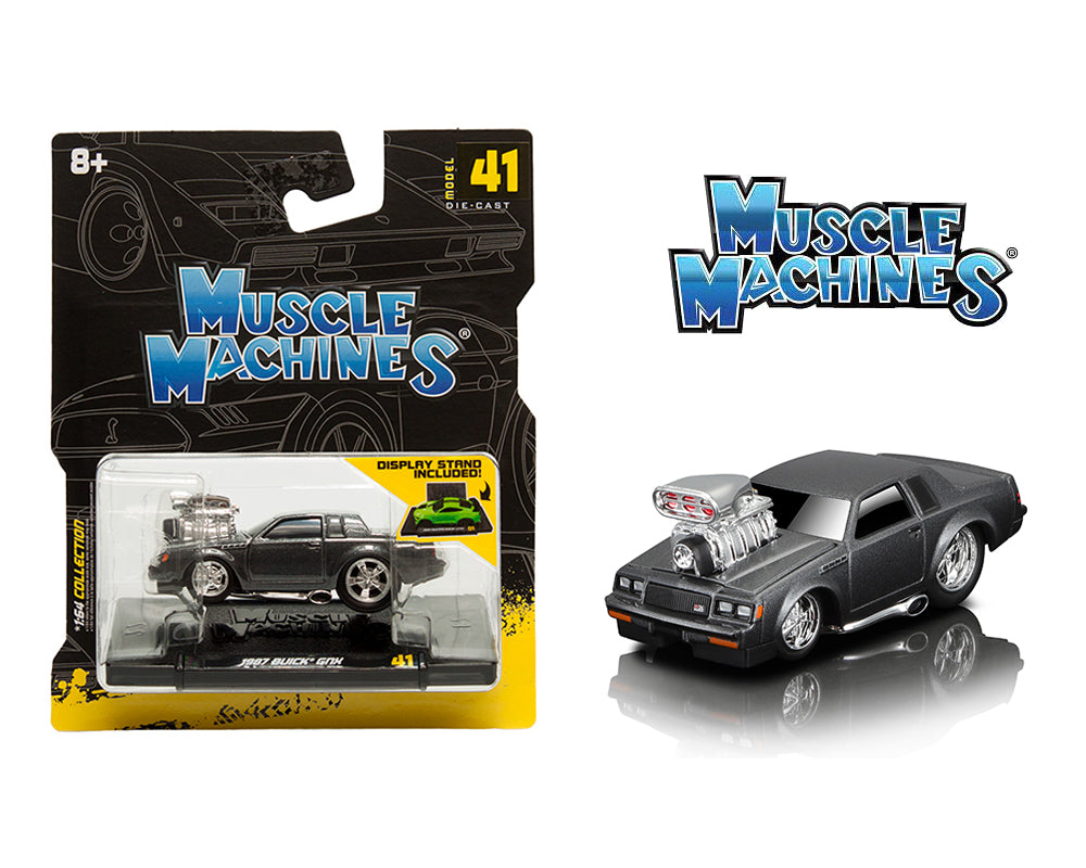 Diecast 164 | Muscle Machines '87 Grand National GNX - Black