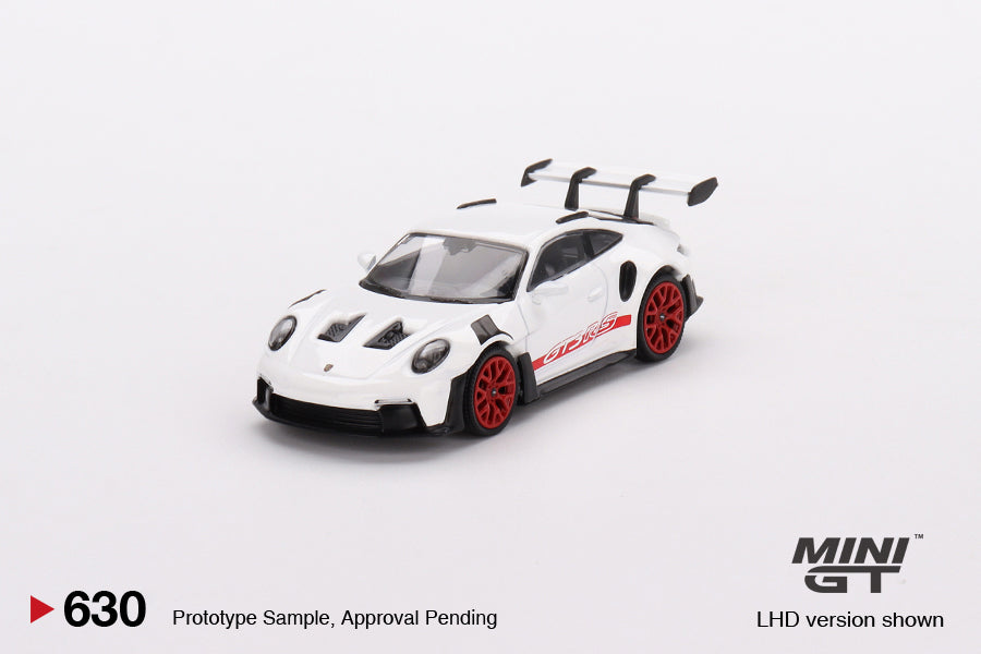 Diecast 164 | Mini GT Porsche 911 GT3-RS - White w/Red Pkg