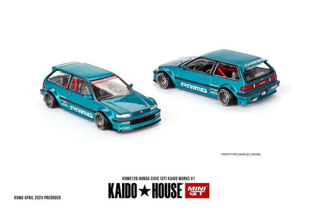 (Pre-order) Kaido House x Mini GT Honda Civic (EF) Kaido Works V1