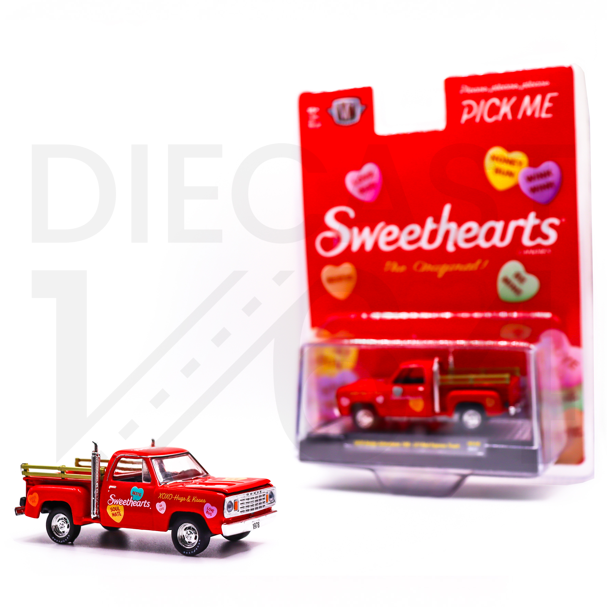 Diecast 164 | M2 Machines 78 Dodge 150 Lil Red Express Truck