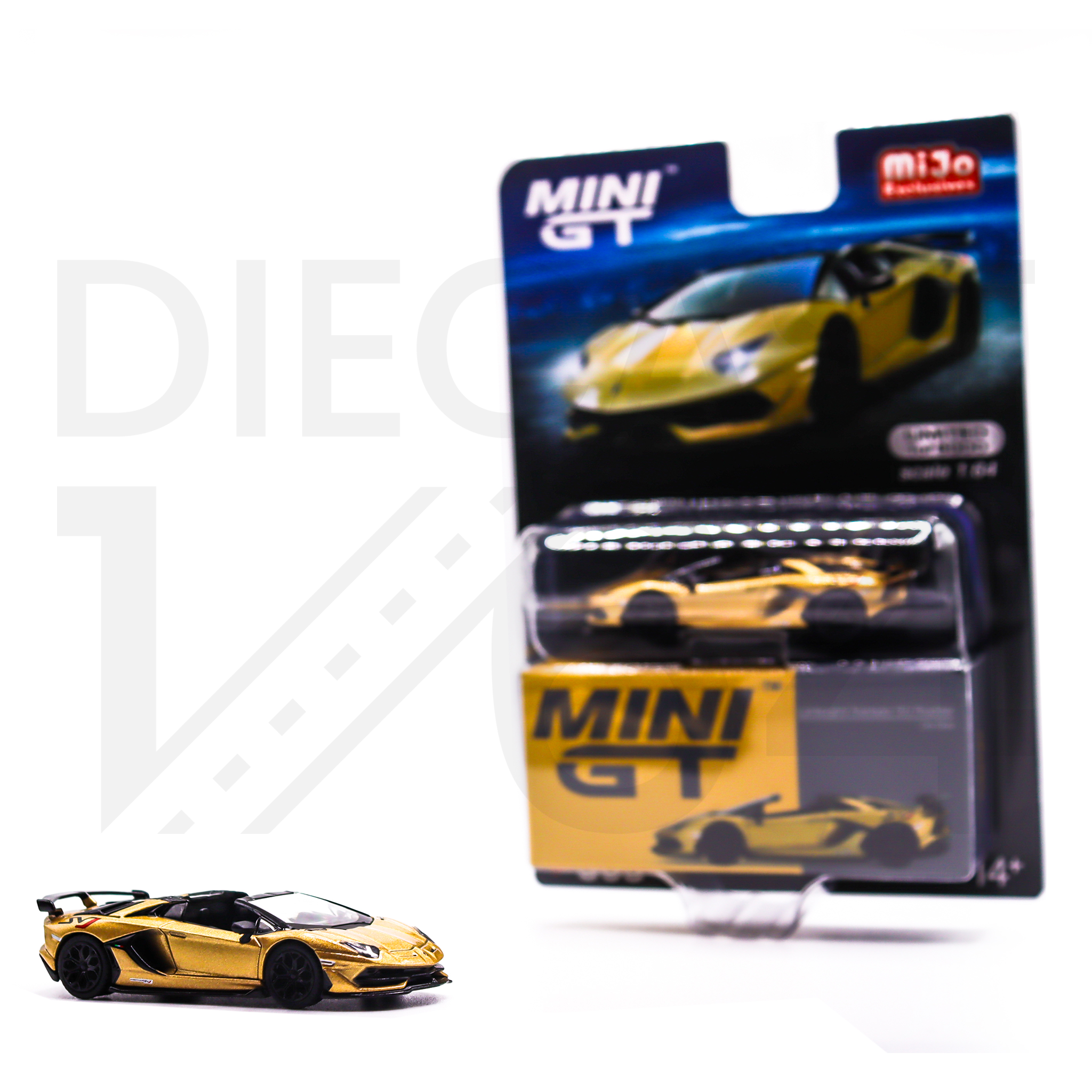 Lamborghini Aventador SVJ Roadster ミニカー Mini GT MGT00224 Lamborghini Aventador SVJ Roadster 1:64