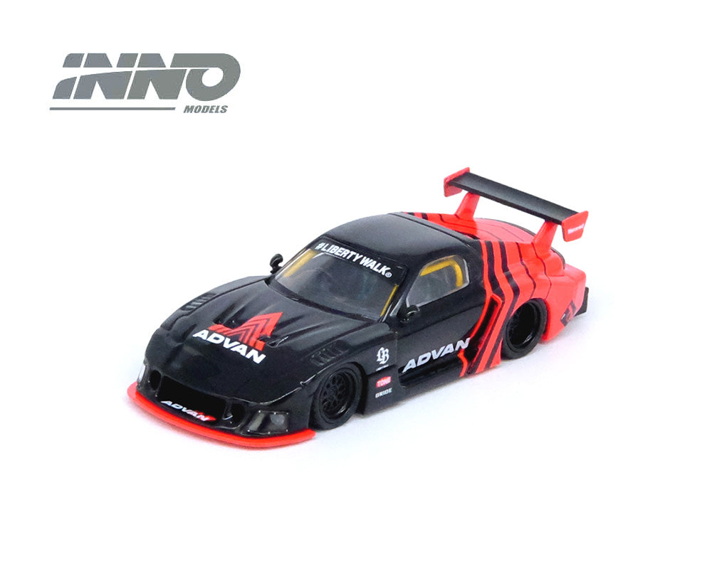 Diecast 164 | Inno64 Mazda RX7 LBWK Super SIlohoutte Advan