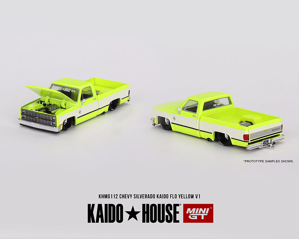 Chase! Mini GT x Kaido House 1:64 Chevrolet Silverado KAIDO