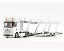 GCD 1:64 Mercedes-Benz AMG Actros Auto Transporter – White
