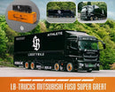 (Pre-order) G.C.D. Liberty Walk LB-Trucks Mitsubishi Fuso Super Great Transporter Athlete – Black