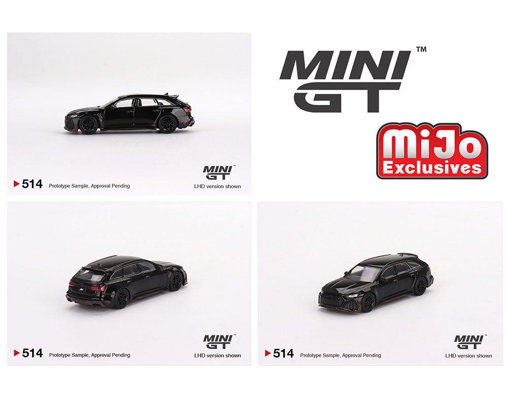 MINI GT Audi RS 6 Avant カーボンブラックエディション MINIGT.com – Welcome to the World of 1:64!