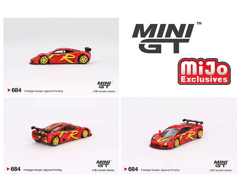 MINI GT 1/64 マクラーレン F1 GTR 1996 プレゼンテーション MGT00684