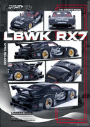 Inno64 Mazda RX7 (FD35) LB-Super Silhouette - Coca Cola