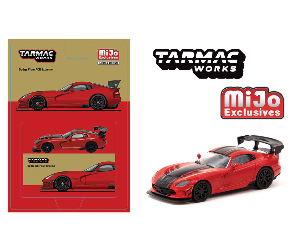 Diecast 164 | Tarmac Works Dodge Viper ACR Extreme Red