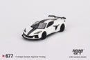 Mini GT 1:64 Chevrolet Corvette Z06 2023 – Arctic White – MiJo Exclusives