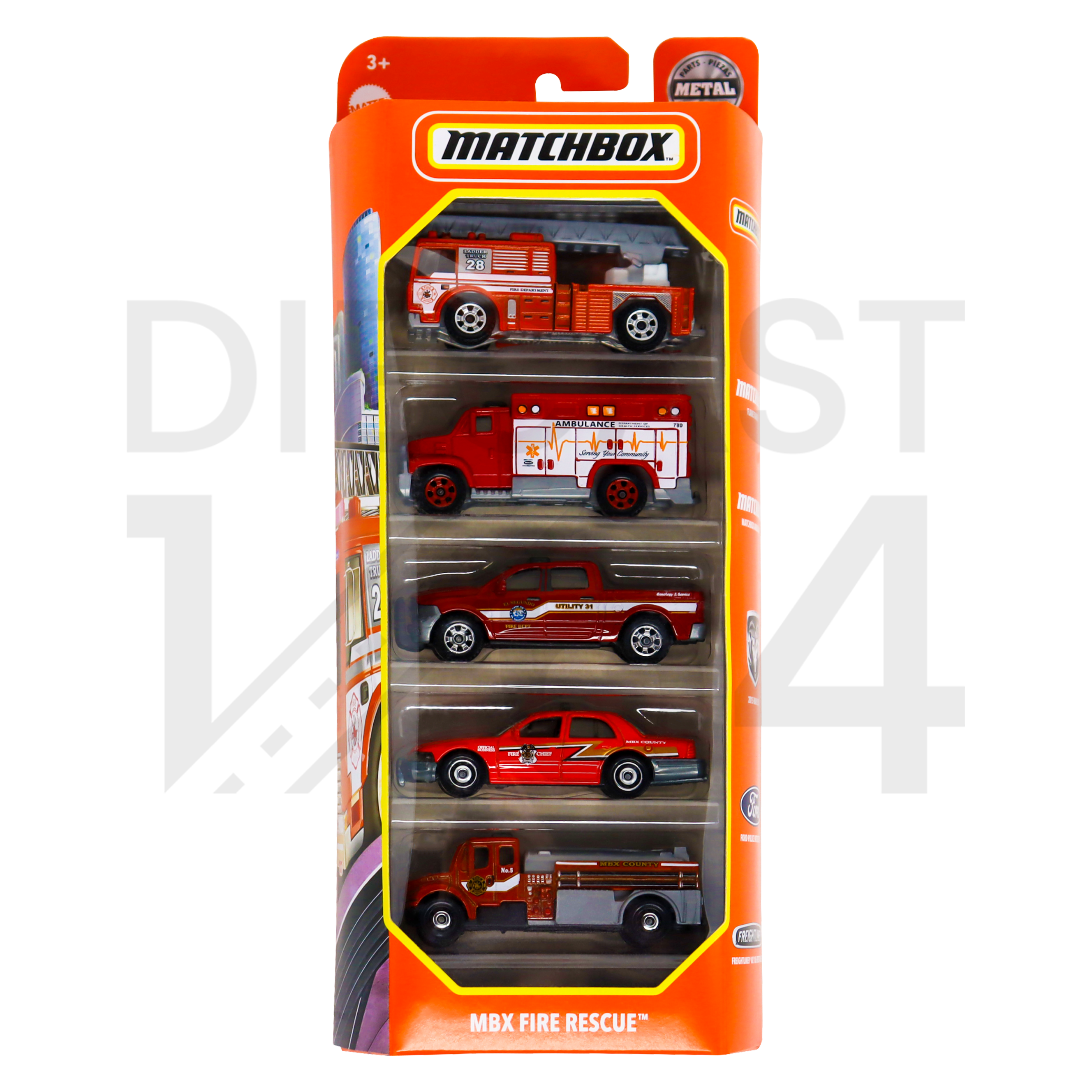 Unboxing: 2023 Matchbox - County Rescue 6-Car Set - US