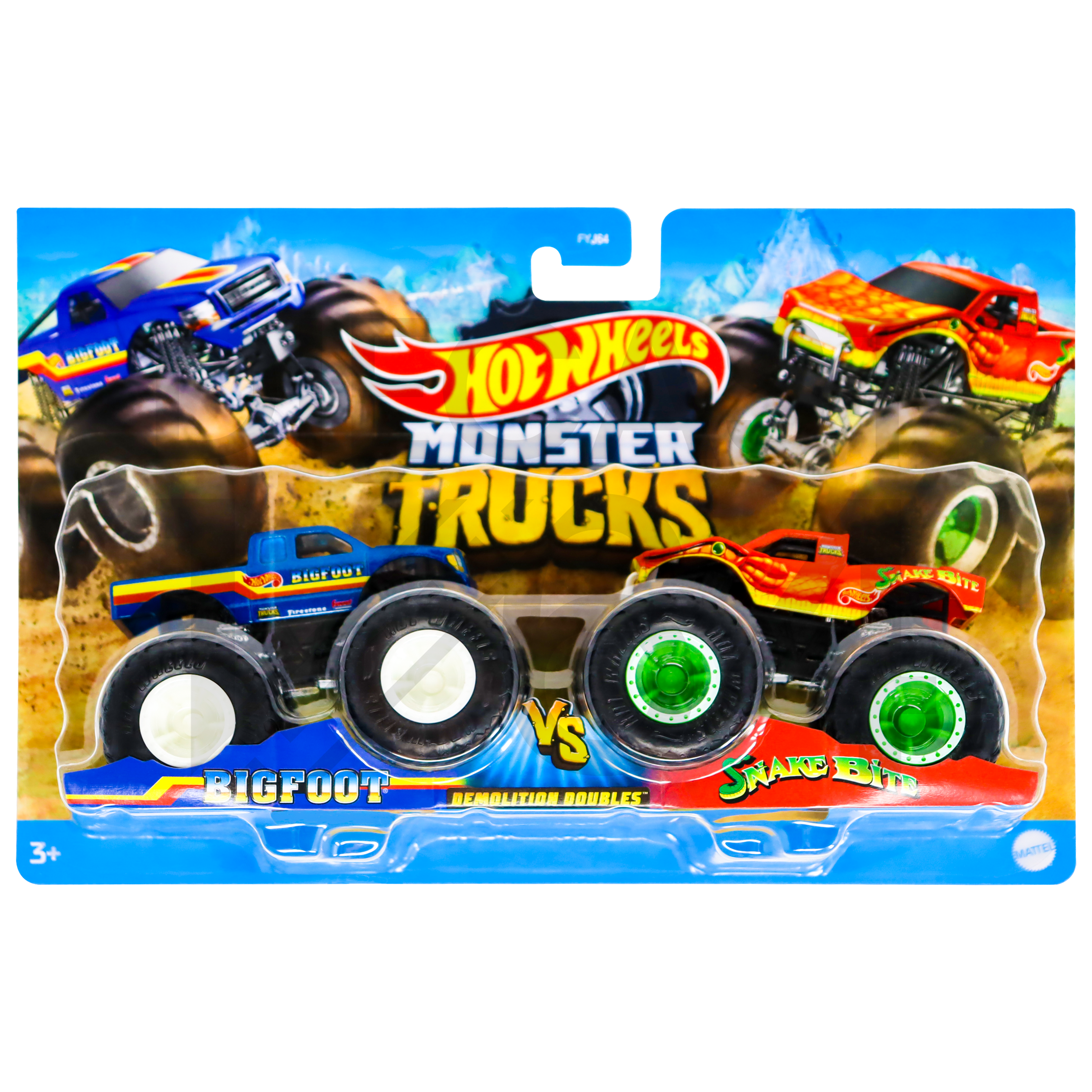 Hot Wheels Monster Trucks Demolition Doubles