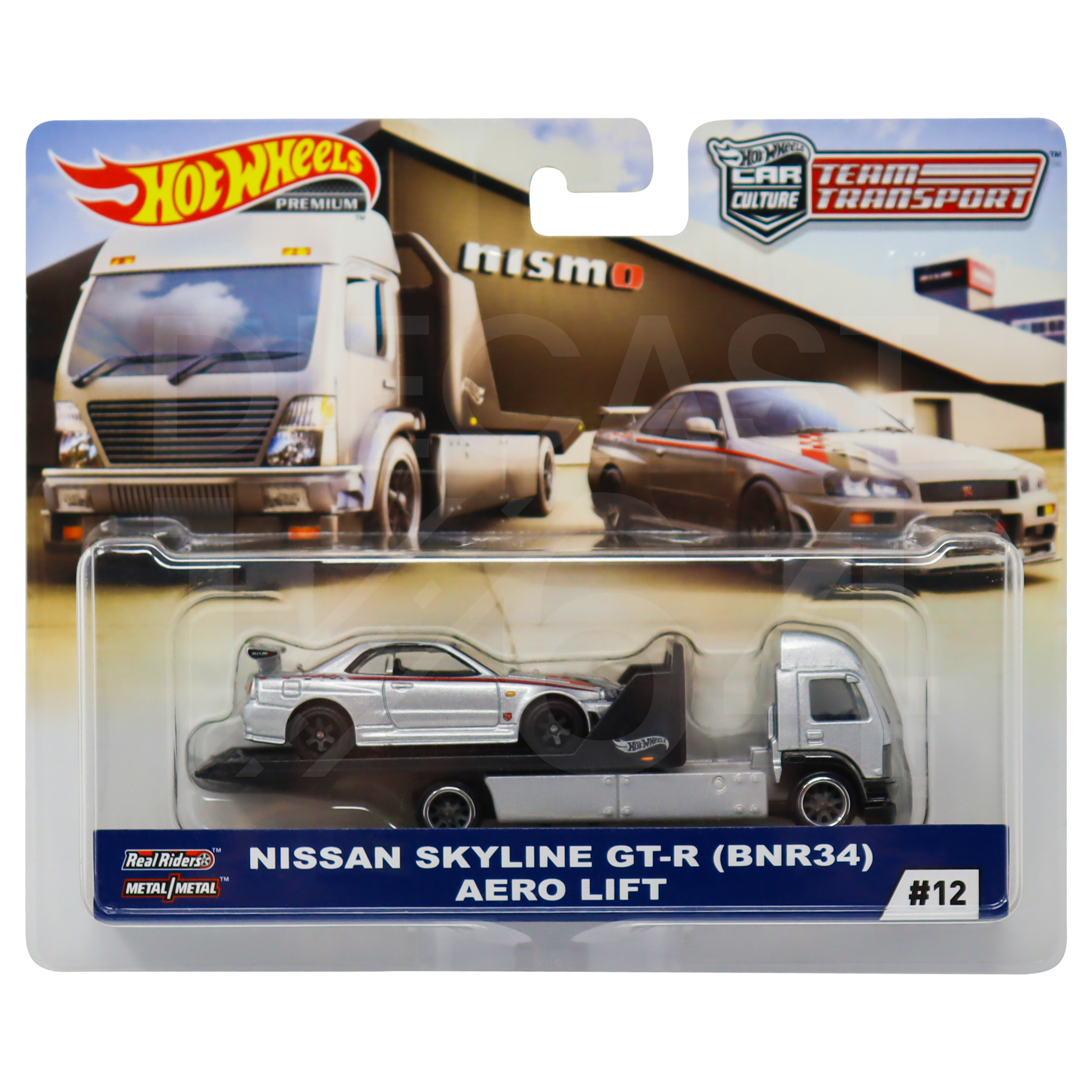 ホットウィール　チームトランスポート ニスモ GT-R BNR34 ホットウィール チームトランスポート ニスモ GT-R BNR34 - メルカリ