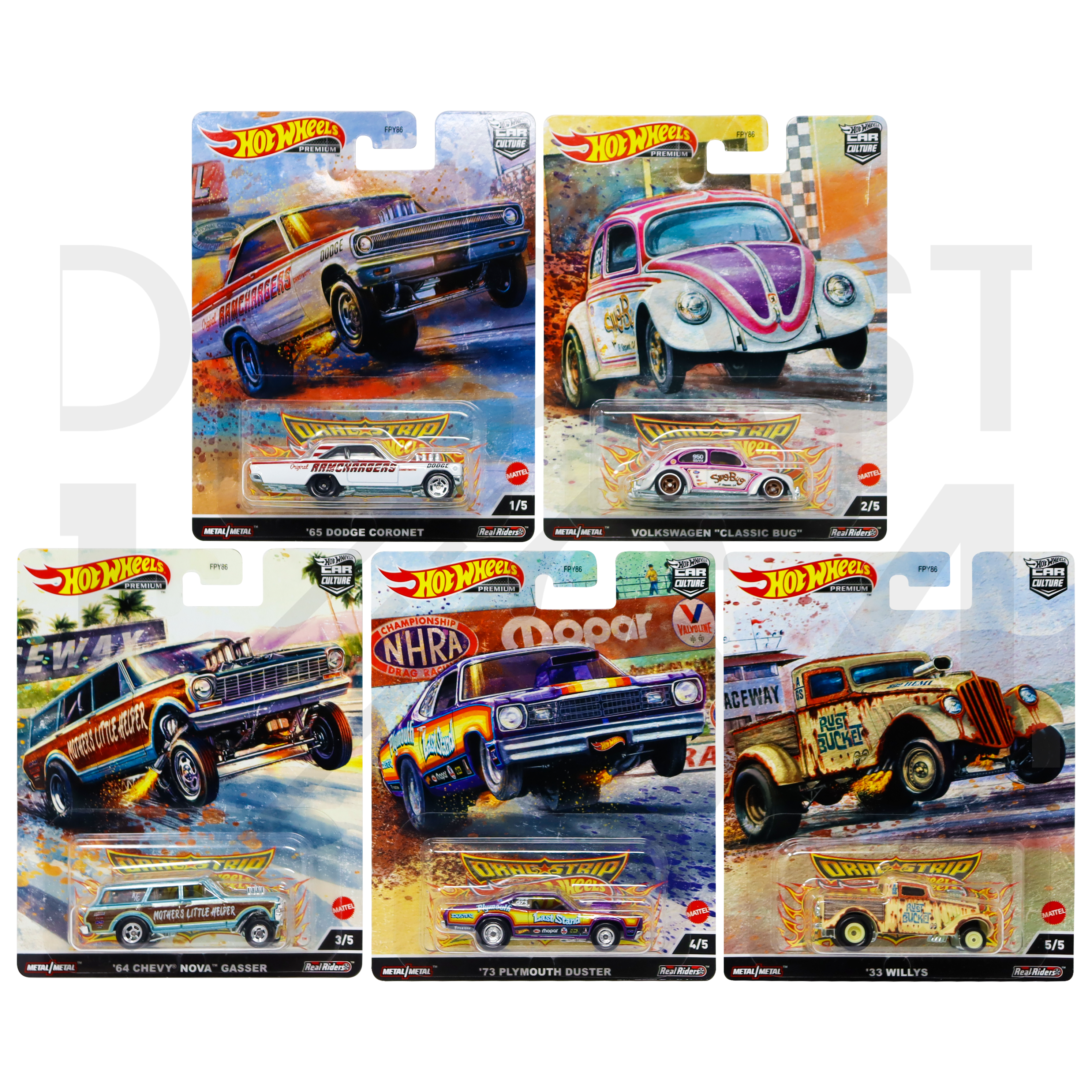 Diecast 164 Hot Wheels Car Culture Drag Strip Series