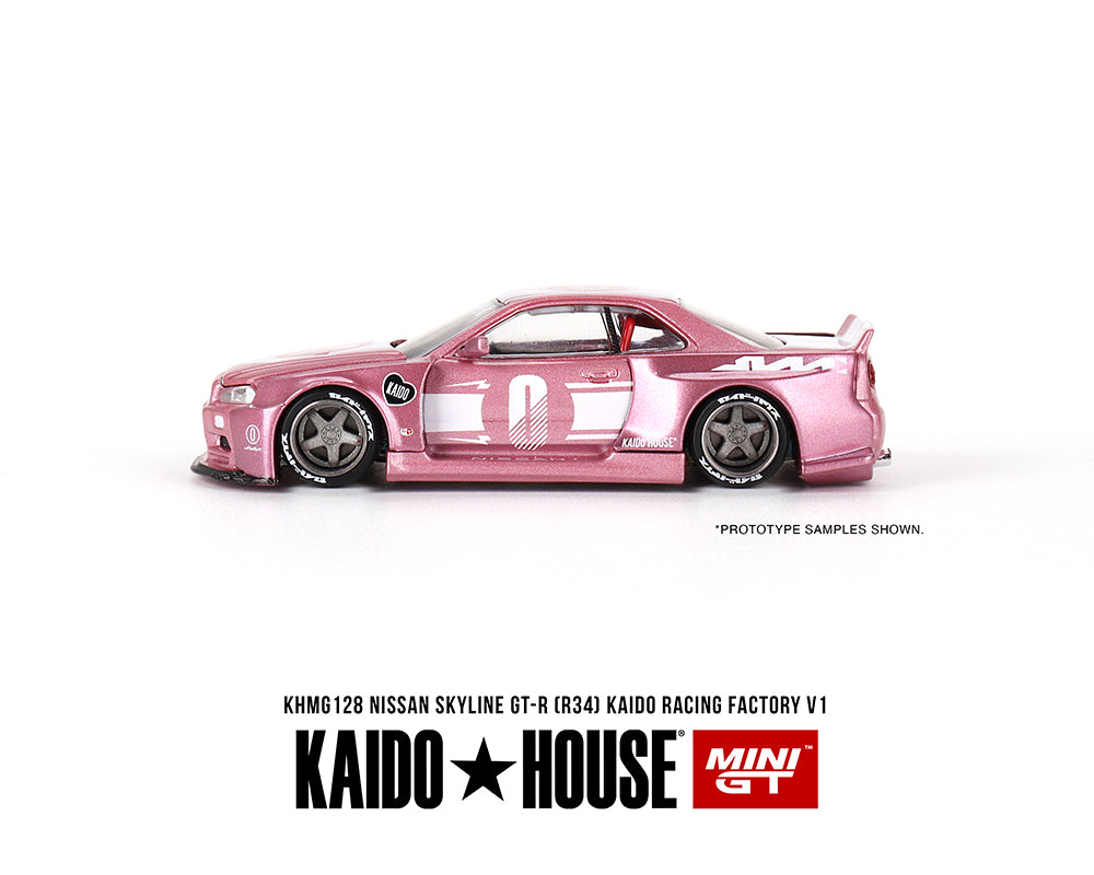 Diecast 164 | Kaido House Nissan Skyline GT-R R34 Pink