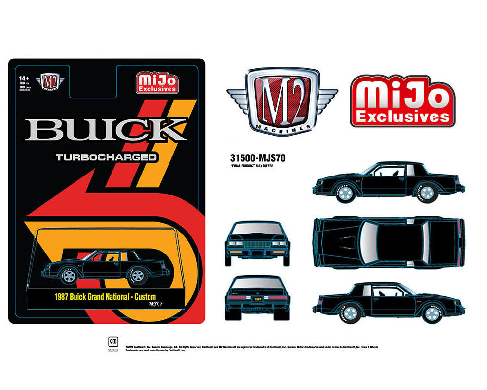 Diecast 164 | M2 Machines 1987 Buick Grand National Custom