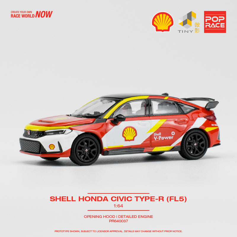 Pop Race Honda Civic Type R FL5 with Shell V-Power Livery