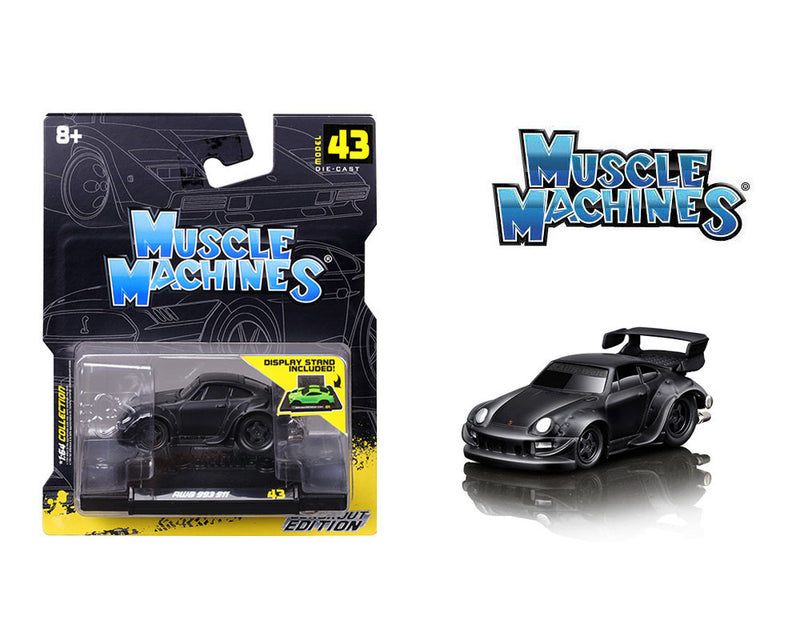 Muscle Machines 1:64 RWB 993 911 – Blackout Edition – Series 8