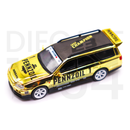 Pop Race Nissan Stagea Gold Chrome carbon fiber roof