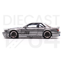 Inno64 Nissan Silvia S13 (V1) Pandem Rocket Bunny - Silver driver side door