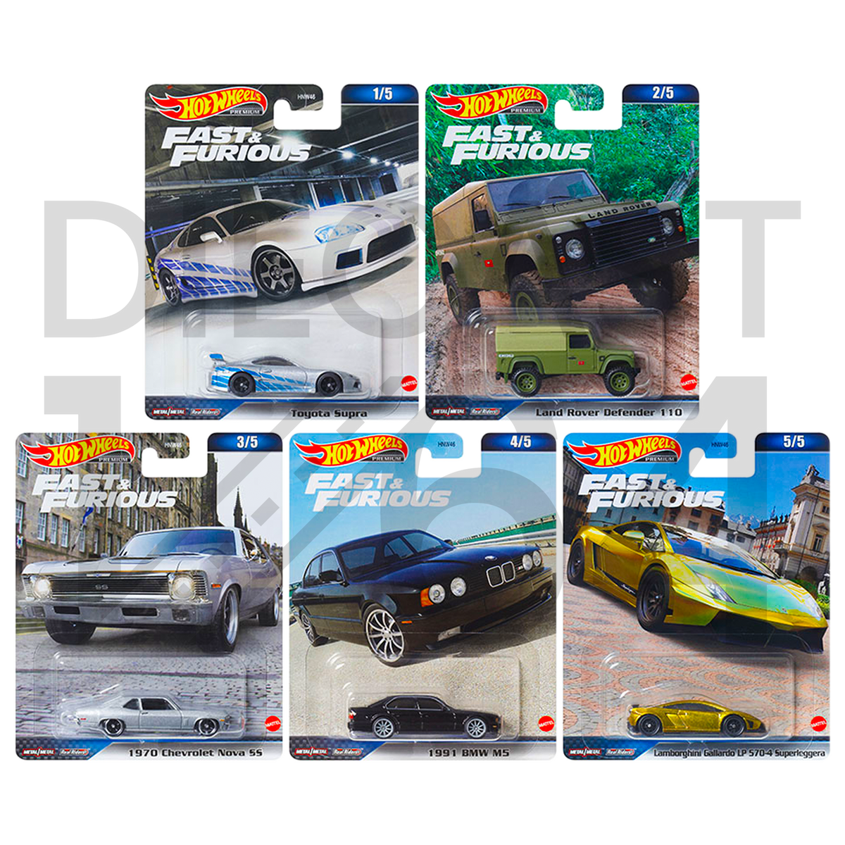 Diecast 164 Hot Wheels Fast Furious 2023 Release D