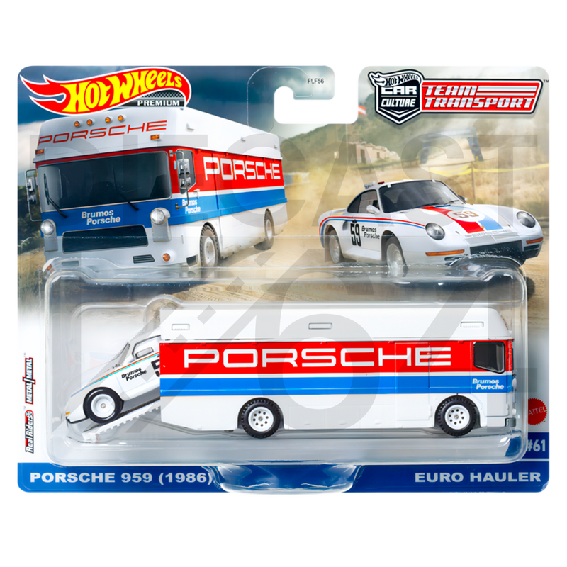 Diecast 164 Hot Wheels Team Transport 2023 W Case of 4