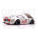 Kaido House x Mini GT 1:64 Datsun KAIDO Fairlady Z MOTUL V3 – White – Limited Edition passenger side with hood open