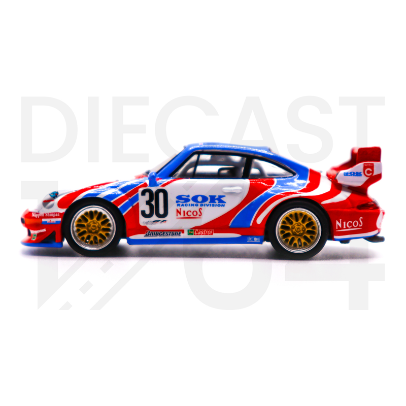 Tarmac Works 1:64 Schuco Porsche 911 GT2 Sohgo-Keibi