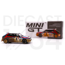 Mini GT 1:64 Lancia Delta HF Integrale Evoluzione 1992 Rally MonteCarlo Martini Racing 4 Cars Set Limited Edition 5000 Set - car 4 dirty