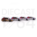 Mini GT 1:64 Lancia Delta HF Integrale Evoluzione 1992 Rally MonteCarlo Martini Racing 4 Cars Set Limited Edition 5000 Set - loose cars