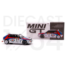 Mini GT 1:64 Lancia Delta HF Integrale Evoluzione 1992 Rally MonteCarlo Martini Racing 4 Cars Set Limited Edition 5000 Set - car 11