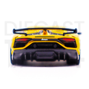 Mini GT 1:64 Lamborghini Aventador SVJ Giallo Orion rear bumper – Mijo Exclusives 