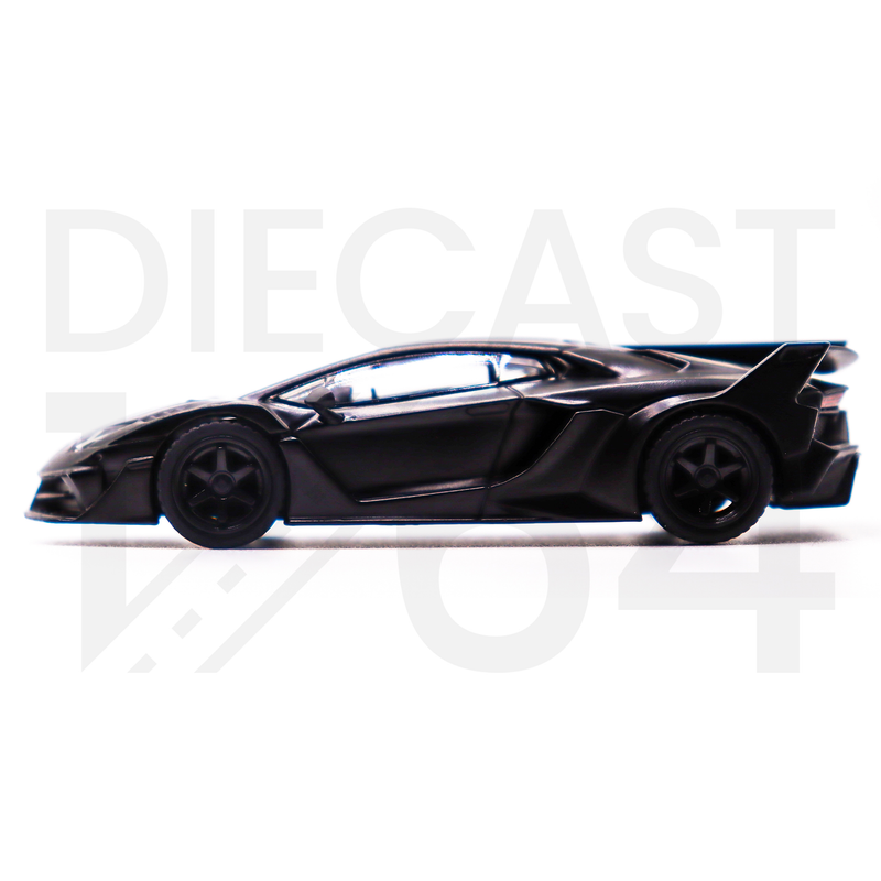 Mini GT 1:64 Lamborghini LB-Silhouette WORKS Aventador GT EVO (Matte Black)- MiJo Exclusives USAMini GT 1:64 Lamborghini LB-Silhouette WORKS Aventador GT EVO (Matte Black)- MiJo Exclusives USA driver side door and wheels