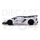 Mini GT 1:64 LB-Silhouette WORKS Lamborghini Aventador GT EVO Presentation driver side door and wheels