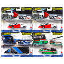 Hot Wheels Team Transport 2024 Release B - Case of 4 Honda Accord Porsche 906 and Sauber Mercedes