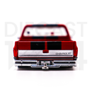 Kaido House x Mini GT 1:64 Chevrolet Silverado 1983 KAIDO V1- Red – Limited Edition rear bumper and hitch
