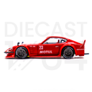 Kaido House x Mini GT 1:64 Datsun KAIDO Fairlady Z MOTUL V V2 Limited Edition driver side door and wheels