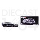 Kaido House x Mini GT Nissan Fairlady Z GT 95 Drifter - Black & Grey Retail Packaging