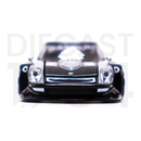 Kaido House x Mini GT Nissan Fairlady Z GT 95 Drifter - Black & Grey Retail Packaging front bumper and headlights