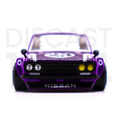 Kaido House x Mini GT 1:64 Datsun KAIDO 510 Wagon CARBON FIBER V1 – Purple – Limited Edition front bumper and headlights