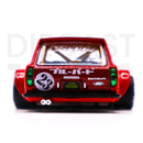 Kaido House x Mini GT 1:64 Datsun KAIDO 510 Wagon CARBON FIBER V2 – Red – Limited Edition rear bumper and green tail lights