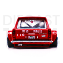 Kaido House x Mini GT 1:64 Datsun Kaido 510 Wagon Fire Version 1 (Red) Limited Edition rear hatch and windshield