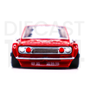 Kaido House x Mini GT 1:64 Datsun Kaido 510 Wagon Fire Version 1 (Red) Limited Edition front bumper and grille