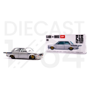Kaido House x Mini GT 1:64 Datsun 510 Pro Street GREDDY Pearl White
