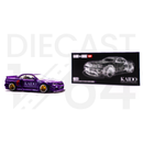 Kaido House x Mini GT 1:64 Nissan Skyline GT-R (R34) Kaido Works V1 (Purple) Limited Edition