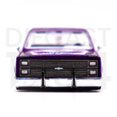 Kaido House x Mini GT 1:64 Chevrolet Silverado Dually KAIDO V1 Purple front bumper and grille