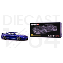 Kaido House x Mini GT 1:64 Nissan Skyline GT-R (R33) Kaido Works V2 Blue