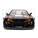 Kaido House x Mini GT 1:64 Mini GT 1:64 Tamiya Nissan Skyline GT-R (R34) ” The Hornet “ front bumper and headlights