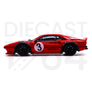 Inno64 Red Ferrari 308 GTB Liberty Walk LBWK driver side door and wheels