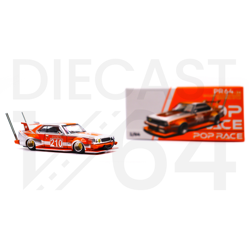 SKYLINE C210 KAIDO RACER BOSOZOKU STYLE in orange